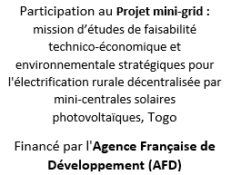 3. Projet Mini-Grid, 2019